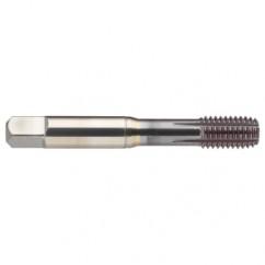 8-36 Dia. - 2BX - 4 FL - Cobalt Semi-Bott Tap FORM-C-TiCN - Exact Tool & Supply