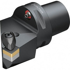 Walter - 0° Lead Angle, Indexable Turning Toolholder - 77.05mm OAL, Series DSKN-CAPTO-AUSSEN - Exact Tool & Supply