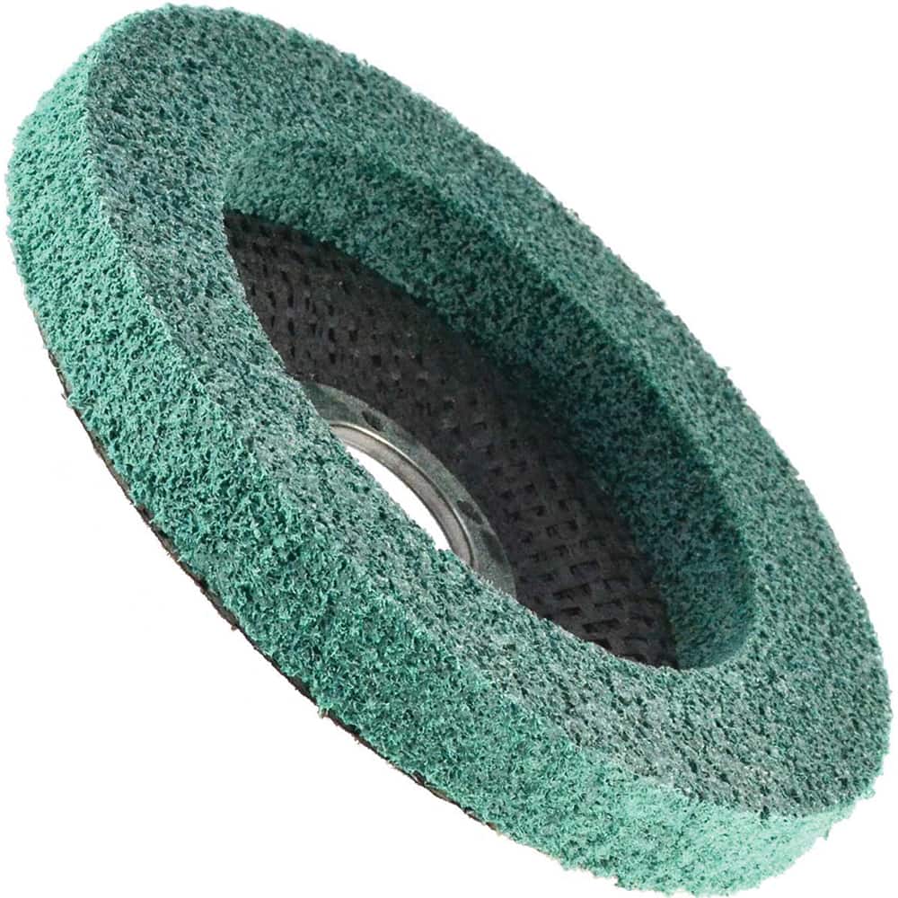 Superior Abrasives - Deburring Wheels; Wheel Type: Unitized ; Wheel Diameter (Inch): 4-1/2 ; Center Hole Size (Inch): 7/8 ; Abrasive Material: Silicon Carbide ; Grade: Very Fine ; Density: 2 - Exact Tool & Supply