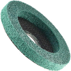 Superior Abrasives - Deburring Wheels; Wheel Type: Unitized ; Wheel Diameter (Inch): 4-1/2 ; Center Hole Size (Inch): 7/8 ; Abrasive Material: Silicon Carbide ; Grade: Very Fine ; Density: 2 - Exact Tool & Supply