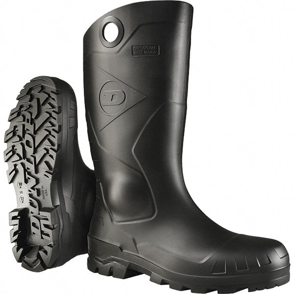 Dunlop Protective Footwear - Men's Size 10 Standard Width Steel Work Boot - Exact Tool & Supply