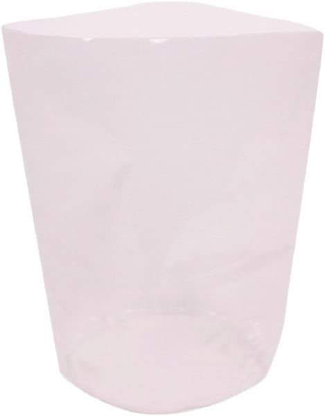 Guardair - 10 Gal, 8 mil, Plastic Disposable Liner - 15" Diam, 24-3/8" High, Flexible Liner, Snap On Drum Cover - Exact Tool & Supply