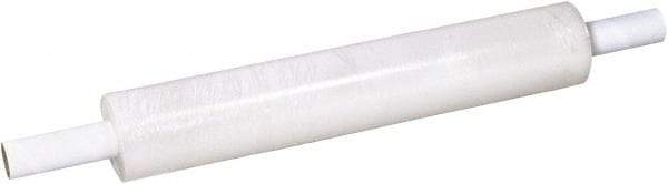 Value Collection - 20" x 1,000' 80 Gauge Clear Extended Core Blown Stretch Film - Exact Tool & Supply