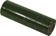 Made in USA - 18" x 1,500' 80 Gauge Green Cast Hand Stretch Film - Exact Tool & Supply