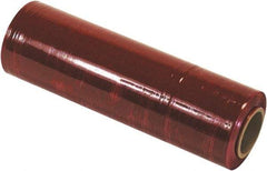 Made in USA - 17" x 1,500' 80 Gauge Pink Anti-Static Cast Hand Stretch Film - Exact Tool & Supply