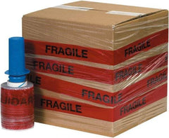 GoodWrappers - 5" x 500' 80 Gauge Red/Black Identi-Wrap - Exact Tool & Supply