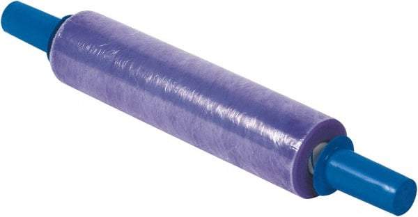 GoodWrappers - 15" x 1,000' 80 Gauge Purple Premium Stretch Film - Exact Tool & Supply
