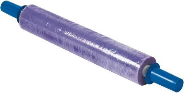 GoodWrappers - 20" x 800' 120 Gauge Purple Premium Stretch Film - Exact Tool & Supply