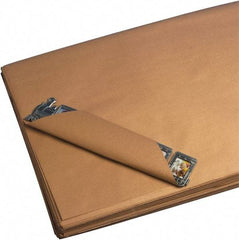 Made in USA - 48" Long x 40" Wide Sheets of Recycled Kraft Paper - 50 Lb Paper Weight, 225 Sheets - Exact Tool & Supply