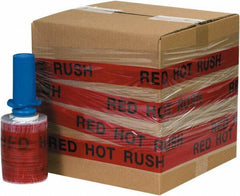 GoodWrappers - 5" x 500' 80 Gauge Red/Black Identi-Wrap - Exact Tool & Supply