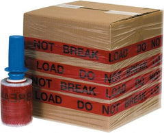 GoodWrappers - 5" x 500' 80 Gauge Red/Black Identi-Wrap - Exact Tool & Supply