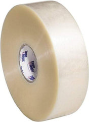Tape Logic - 3" x 1,000 Yd Clear Hot Melt Adhesive Packaging Tape - Polypropylene Film Backing, 1.9 mil Thick, 22 Lb Tensile Strength - Exact Tool & Supply