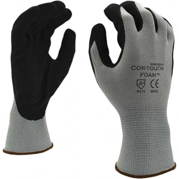 Cordova - Size S (7) Nitrile Coated Nylon Work Gloves - Exact Tool & Supply
