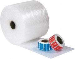 Made in USA - 300' Long x 24" Wide x 3/16" Thick, Bubble Roll - Clear - Exact Tool & Supply