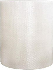 Made in USA - 250' Long x 48" Wide x 1/2" Thick, Bubble Roll - Clear - Exact Tool & Supply