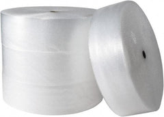 Made in USA - 750' Long x 16" Wide x 3/16" Thick, Bubble Roll - Clear - Exact Tool & Supply
