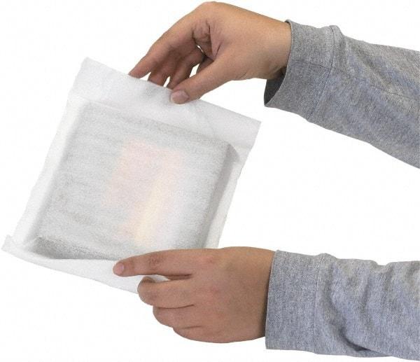 Made in USA - 625' Long x 12" Wide x 1/16" Thick, Polyethylene Foam - White - Exact Tool & Supply