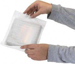 Made in USA - 625' Long x 12" Wide x 1/16" Thick, Polyethylene Foam - White - Exact Tool & Supply
