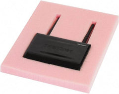 Made in USA - 24" Long x 24" Wide, Antistatic Pick & Pack Foam - Pink, Standard Grade - Exact Tool & Supply