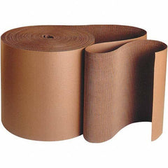 Made in USA - 250' Long x 36" Wide, Singleface Roll - Kraft - Exact Tool & Supply