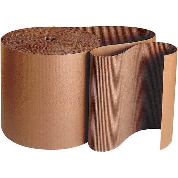 Made in USA - 250' Long x 60" Wide, Singleface Roll - Kraft - Exact Tool & Supply