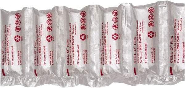 Made in USA - 4" Wide, Air Pillows - Clear - Exact Tool & Supply