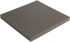 Made in USA - 24" Wide x 2" Thick, Foam Sheets - Charcoal - Exact Tool & Supply