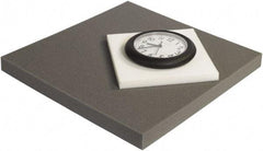 Made in USA - 12" Wide x 1/2" Thick, Foam Sheets - White - Exact Tool & Supply