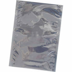 Made in USA - 10" Long x 8" Wide, 3 mil Thick, Open Top Open End Static Protection Bag - Transparent, Standard Grade - Exact Tool & Supply