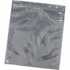 Made in USA - 6" Long x 4" Wide, 3 mil Thick, Self Seal Recloseable Zip Top Static Protection Bag - Transparent, Standard Grade - Exact Tool & Supply
