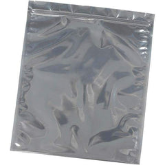 Made in USA - 5" Long x 3" Wide, 3 mil Thick, Self Seal Recloseable Zip Top Static Protection Bag - Transparent, Standard Grade - Exact Tool & Supply
