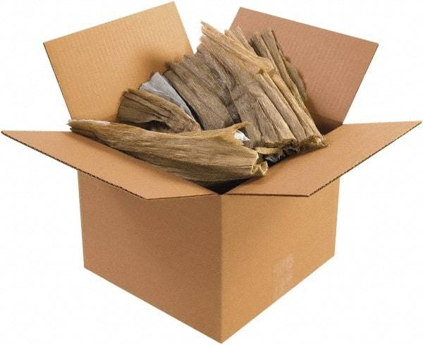 Made in USA - 167' Long x 24" Wide x 3/4" Thick, Cellulose Wadding - Kraft - Exact Tool & Supply