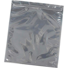 Made in USA - 10" Long x 8" Wide, 3 mil Thick, Self Seal Recloseable Zip Top Static Protection Bag - Transparent, Standard Grade - Exact Tool & Supply