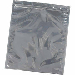 Made in USA - 12" Long x 10" Wide, 3 mil Thick, Self Seal Recloseable Zip Top Static Protection Bag - Transparent, Standard Grade - Exact Tool & Supply