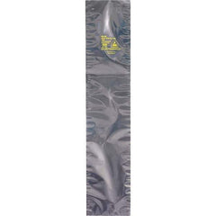 Made in USA - 18" Long x 8" Wide, 3.1 mil Thick, Open Top Static Shield Bag - Transparent, Metal-In, Standard Grade - Exact Tool & Supply