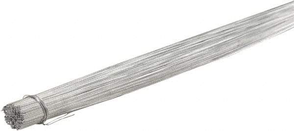Value Collection - 12" Long, Bag Tie - Silver - Exact Tool & Supply