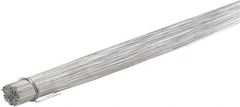 Value Collection - 12" Long, Bag Tie - Silver - Exact Tool & Supply