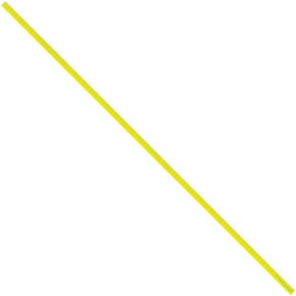 Made in USA - 10" Long, Bag Tie - Yellow - Exact Tool & Supply
