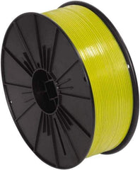 Made in USA - 7,000" Long, Bag Tie - Yellow - Exact Tool & Supply