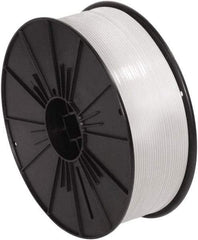 Made in USA - 7,000" Long, Bag Tie - White - Exact Tool & Supply