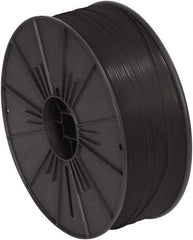 Made in USA - 7,000" Long, Bag Tie - Black - Exact Tool & Supply