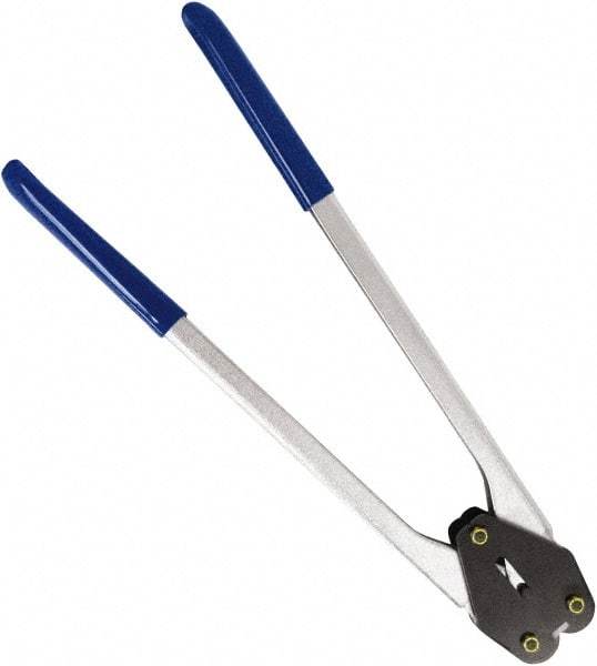 Made in USA - 5/8" Wide, Sealer - Seal Function, Use with Poly Strapping - Exact Tool & Supply