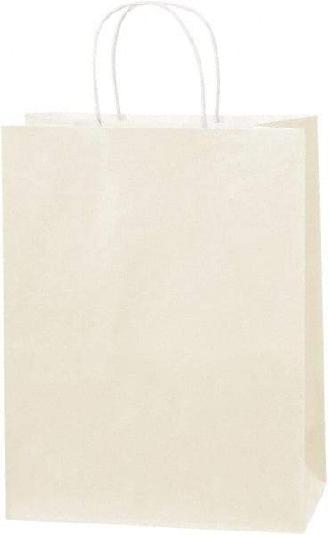 Made in USA - Kraft Grocery Bag - 10 x 5 x 13, French Vanilla - Exact Tool & Supply