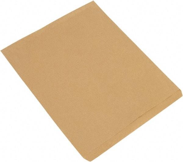 Made in USA - Kraft Grocery Bag - 15 x 18, Kraft - Exact Tool & Supply