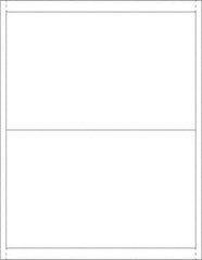 Made in USA - 100 Card Sleeves - 5 x 8" - Exact Tool & Supply