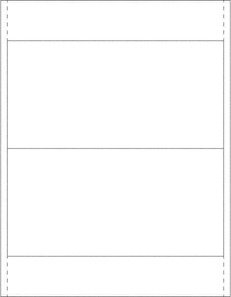 Made in USA - 100 Card Sleeves - 4 x 8" - Exact Tool & Supply