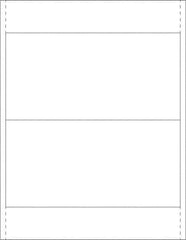 Made in USA - 100 Card Sleeves - 4 x 8" - Exact Tool & Supply