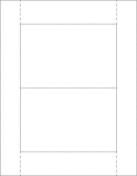 Made in USA - 100 Card Sleeves - 4 x 6" - Exact Tool & Supply