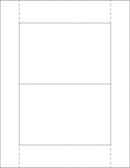 Made in USA - 100 Card Sleeves - 4 x 6" - Exact Tool & Supply