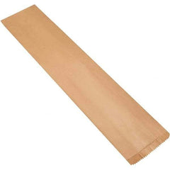 Made in USA - 11" Wide x 65" Long x 7" High Rectangle Kraft Bags - Kraft (Color) - Exact Tool & Supply